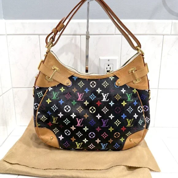 Louis Vuitton Greta Handbag Murakami Multicolor Hobo w/Original Receipt - MINT! - Picture 3 of 16